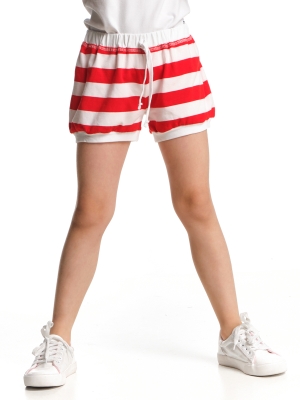 Шорты для девочек Mini Maxi, модель 0155, цвет красный