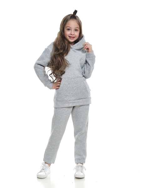 Спортивный костюм для девочек Mini Maxi, модель 7617, цвет серый/меланж - Костюмы спортивные