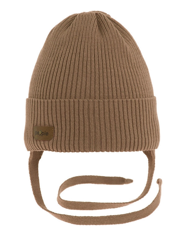 Шапка для мальчика Орфей, Миалт коричневый, весна-осень - Шапки весна-осень