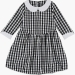Платье для девочек Mini Maxi, модель 2676, цвет черный/клетка