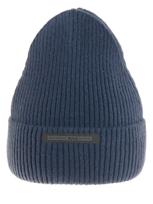 Шапка для мальчика Антипод, Миалт джинсовый, весна-осень