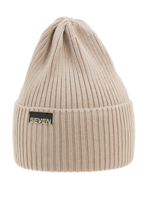 Шапка для девочки Севиль, Миалт бежевый, весна-осень