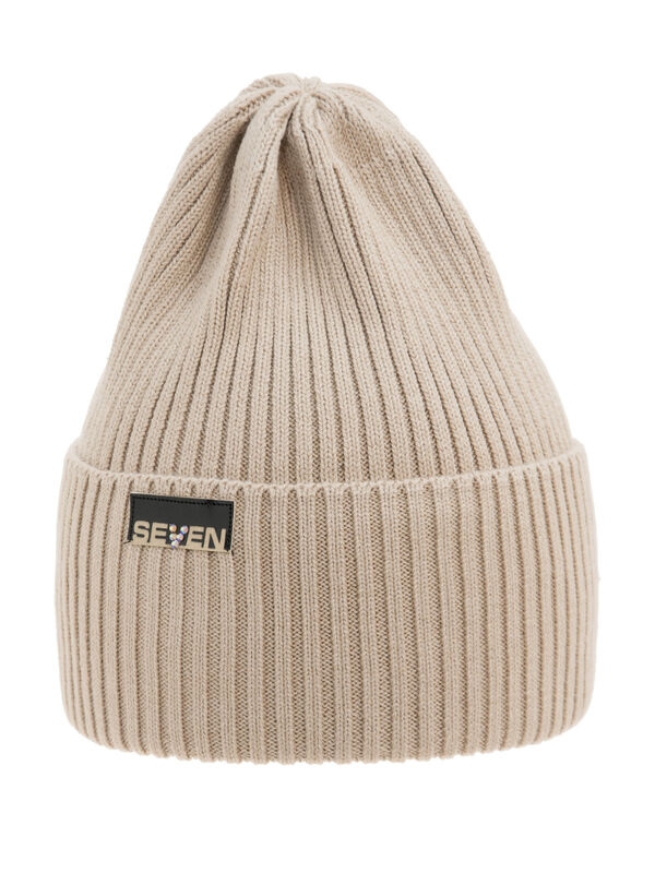 Шапка для девочки Севиль, Миалт бежевый, весна-осень - Для девочек весна-осень
