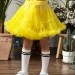 Юбка-американка для девочек БУШОН, модель ST90, цвет желтый