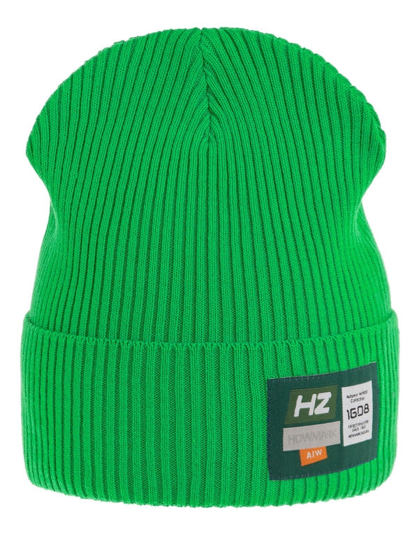 Шапка для мальчика Бруно, Миалт ярко-зеленый, весна-осень - Шапки весна-осень