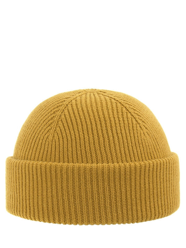 Шапка Смерч, Миалт светло-горчичный, весна-осень - Шапки весна-осень