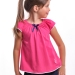 Футболка для девочек Mini Maxi, модель 0826, цвет малиновый