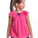 Футболка для девочек Mini Maxi, модель 0826, цвет малиновый