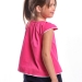 Футболка для девочек Mini Maxi, модель 0826, цвет малиновый