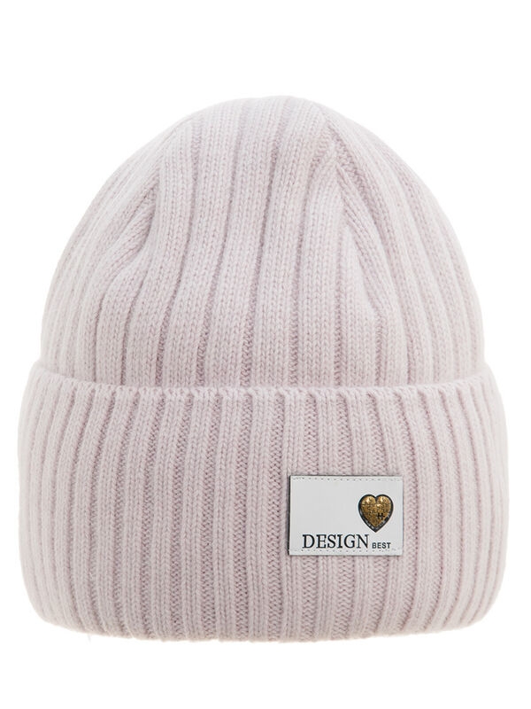 Шапка для девочки Симфония-1, Миалт пудровый, зима - Зимние шапки для девочек