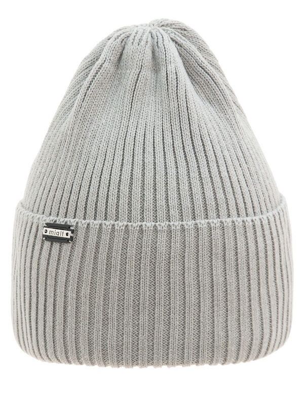 Шапка Мари-1, Миалт серо-бежевый, весна-осень - Шапки весна-осень