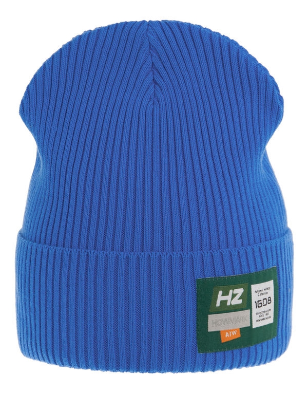 Шапка для мальчика Бруно, Миалт ярко-синий, весна-осень - Шапки весна-осень