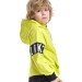 Худи для мальчиков Mini Maxi, модель 7705, цвет неон/желтый