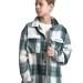Рубашка для мальчиков Mini Maxi, модель 8076, цвет зеленый/клетка