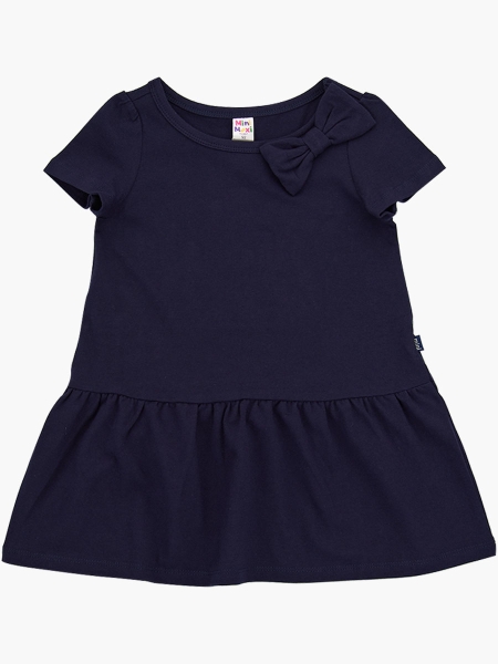 Платье для девочек Mini Maxi, модель 1424, цвет синий - Платья для девочек с коротким рукавом