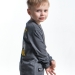 Лонгслив для мальчиков Mini Maxi, модель 7767, цвет графит/меланж