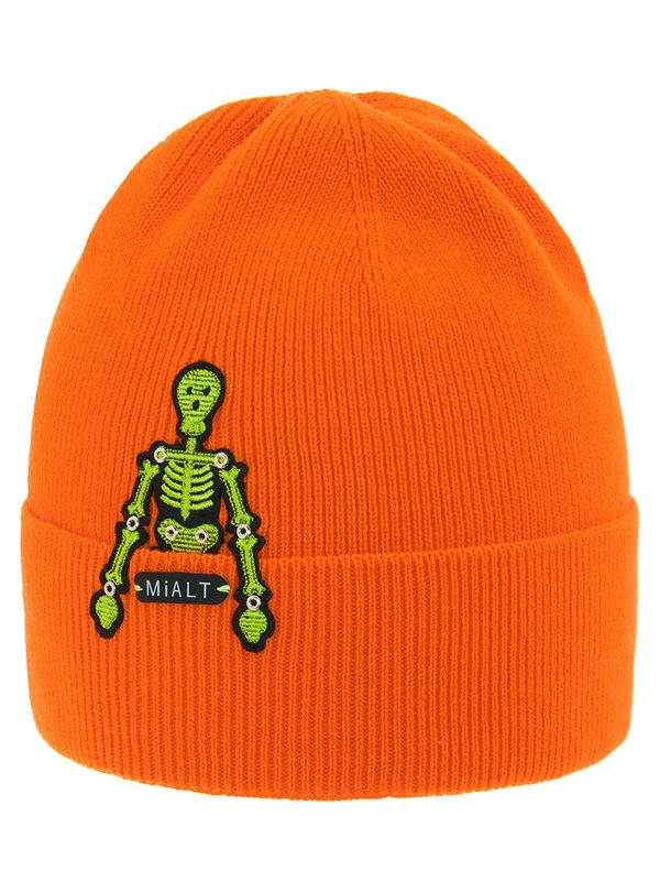 Шапка для мальчика Helloween, Миалт ярко-оранжевый - Шапки весна-осень
