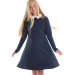 Платье для девочек Mini Maxi, модель 7400, цвет синий