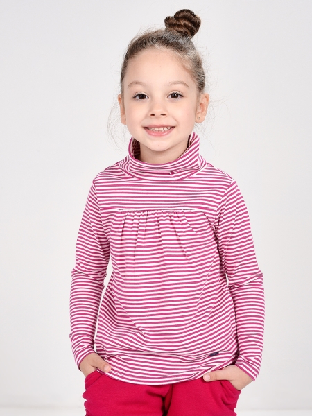 Водолазка для девочек Mini Maxi, модель 0570, цвет малиновый - Водолазки для девочек
