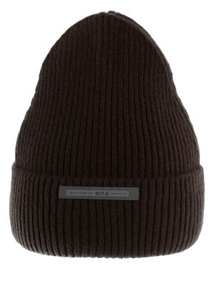 Шапка для мальчика Антипод, Миалт темно-коричневый, весна-осень