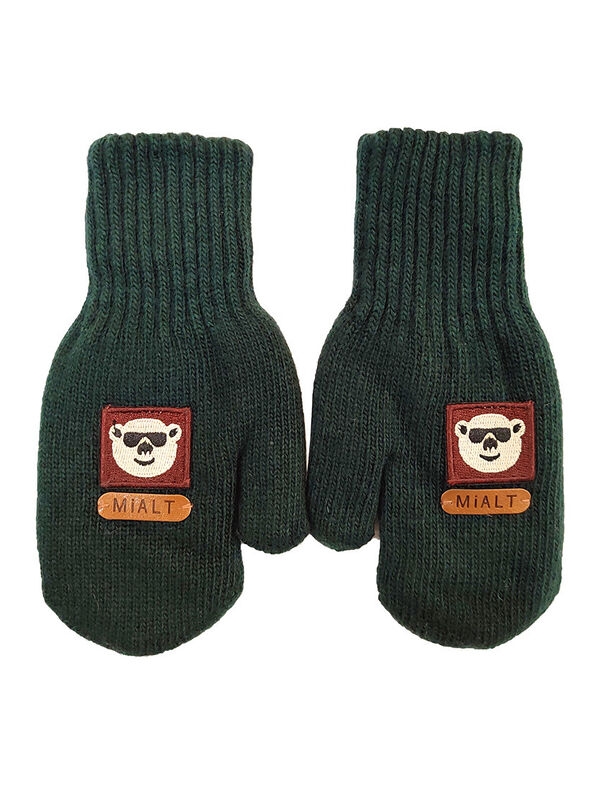Варежки для мальчика Живчик, Миалт пихтовый, зима - Варежки