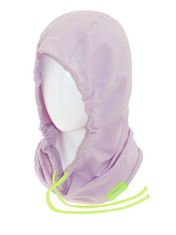 Шапка Капюшон Рефлекс, Миалт сиренево-розовый - Шарф-снуд