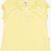 Футболка для девочек Mini Maxi, модель 3125, цвет желтый