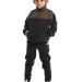 Толстовка для мальчиков Mini Maxi, модель 7342, цвет черный/хаки