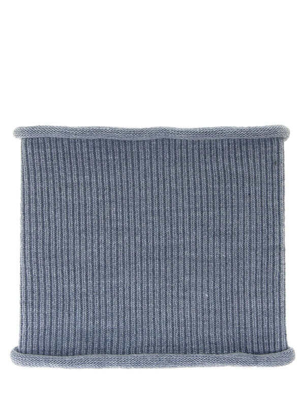 Шарф-труба Пружинка, Mialt джинсовый, весна-осень - Шарф-снуд