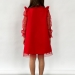 Платье для девочки нарядное БУШОН ST50, отделка фатин, цвет красный