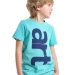 Футболка для мальчиков Mini Maxi, модель 4509, цвет бирюзовый