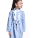 Платье для девочек Mini Maxi, модель 7364, цвет голубой