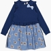 Платье для девочек Mini Maxi, модель 3881, цвет синий
