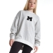 Свитшот для девочек Mini Maxi, модель 8604, цвет серый/меланж
