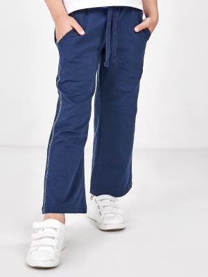 Брюки-кюлоты для девочек Mini Maxi, модель 0105, цвет синий