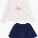 Комплект одежды для девочек Mini Maxi, модель 3887/3888, цвет белый