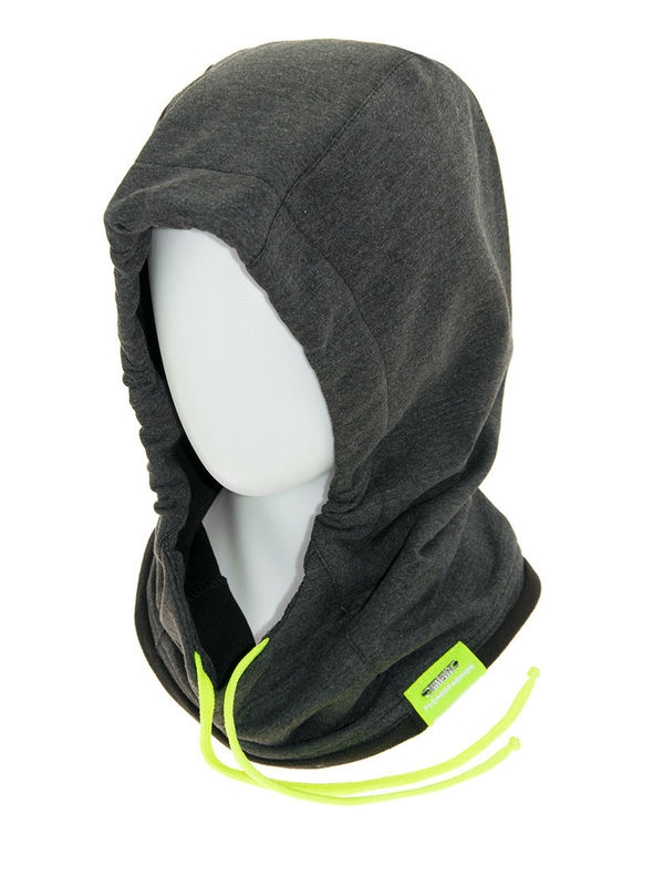 Шапка Капюшон Рефлекс, Миалт темно-серый/меланж - Шарф-снуд