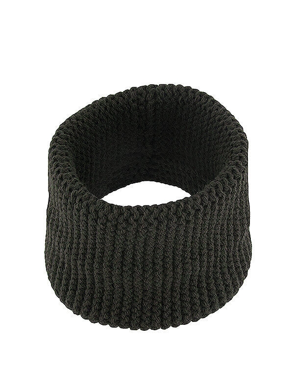 Шарф-труба Дорожка, Mialt хаки, зима - Шарф-снуд