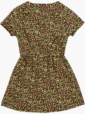 Платье для девочек Mini Maxi, модель 4186, цвет зеленый