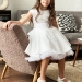Платье для девочки праздничное БУШОН ST36, цвет белый
