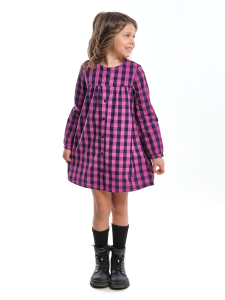 Платье для девочек Mini Maxi, модель 4857, цвет малиновый - Платья для девочек с длинным рукавом