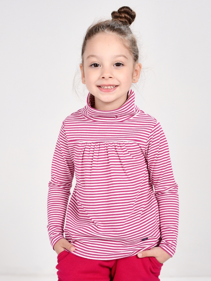 Водолазка для девочек Mini Maxi, модель 0570, цвет малиновый - Водолазки для девочек