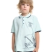 Футболка-поло для мальчиков Mini Maxi, модель 33152, цвет голубой