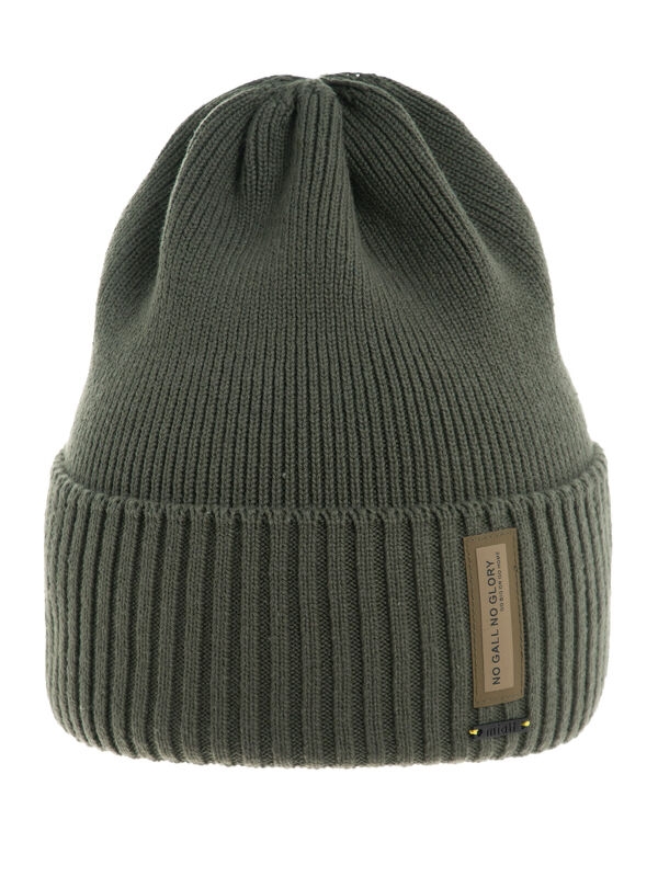 Шапка для мальчика Болельщик, Миалт серый/хаки, весна-осень - Шапки весна-осень