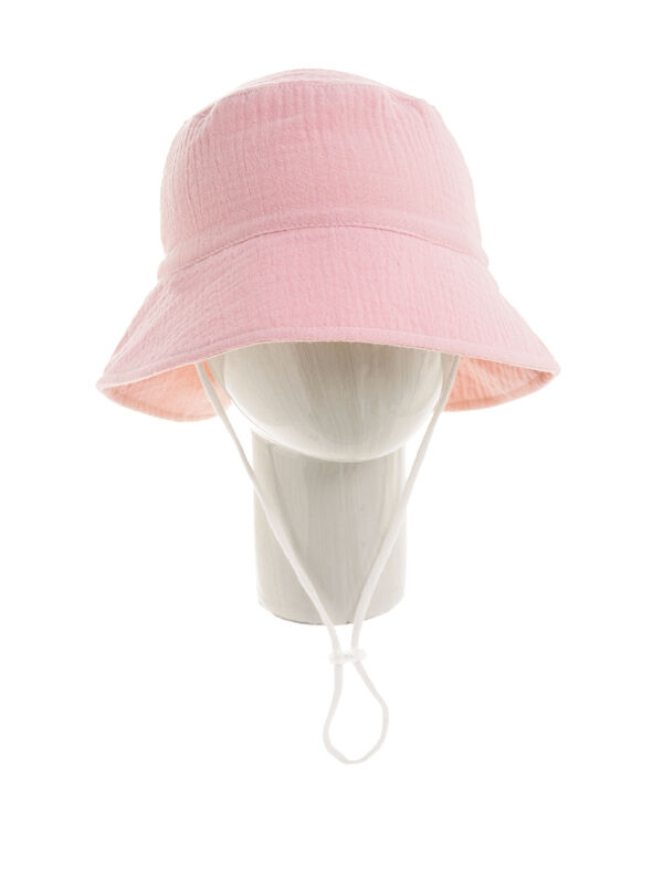 Панама для девочки Мулина панама, Миалт темно-пудровый, лето - Панамки детские