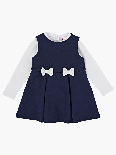 Комплект одежды для девочек Mini Maxi, модель 1138/1169, цвет синий - Комплекты трикотажные