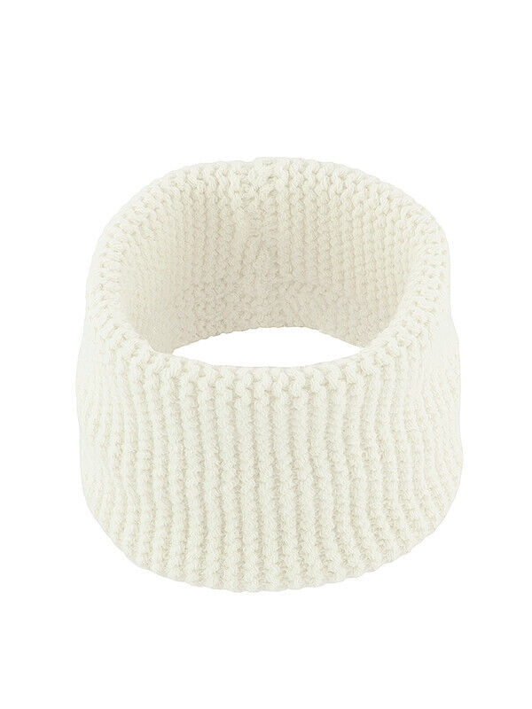 Шарф-труба Дорожка, Mialt белый, зима - Шарф-снуд