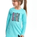 Платье для девочек Mini Maxi, модель 4910, цвет бирюзовый