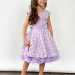 Платье для девочки праздничное БУШОН ST36, цвет сиреневый
