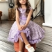 Платье для девочки праздничное БУШОН ST36, цвет сиреневый